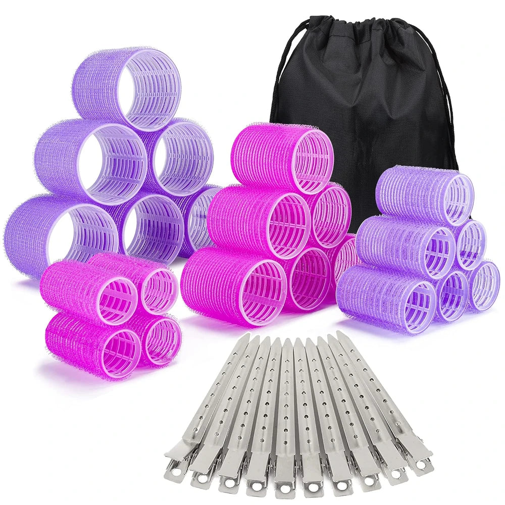 Elaso Self Grip Hair Roller Set