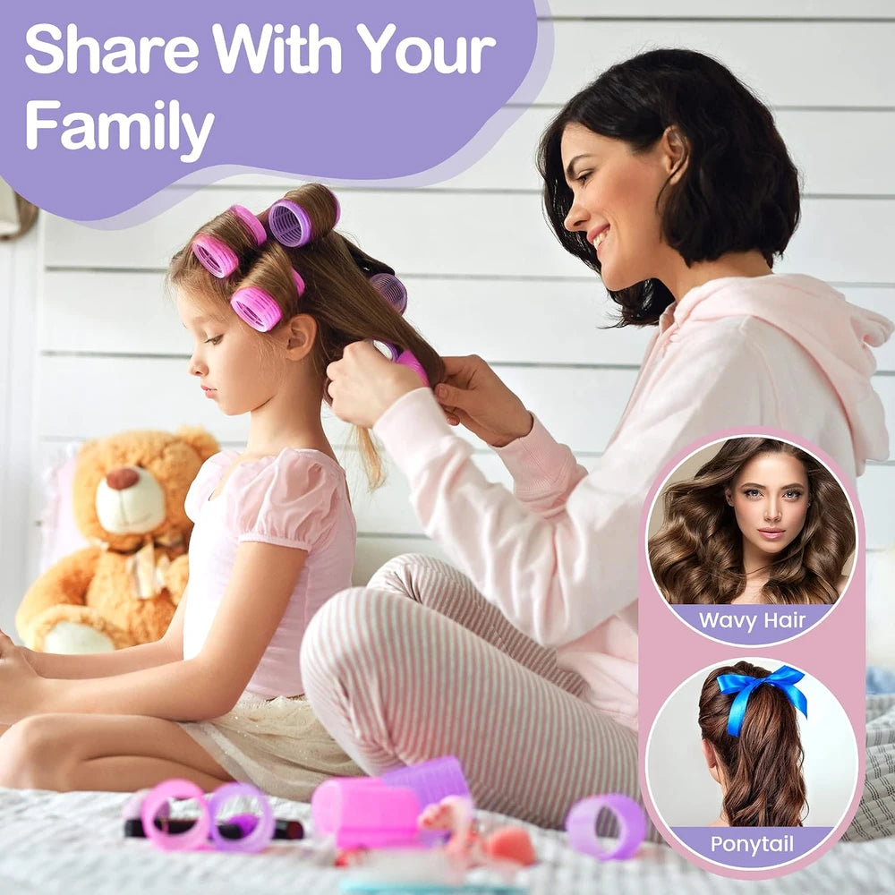Elaso Self Grip Hair Roller Set