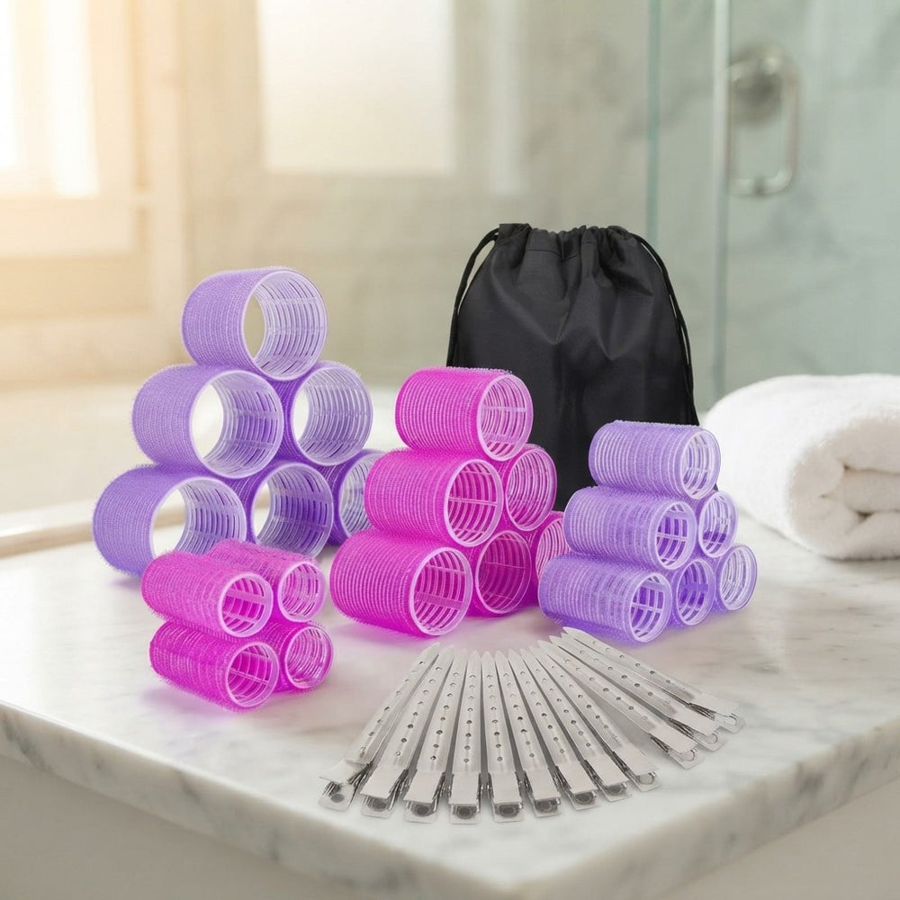 Elaso Self Grip Hair Roller Set