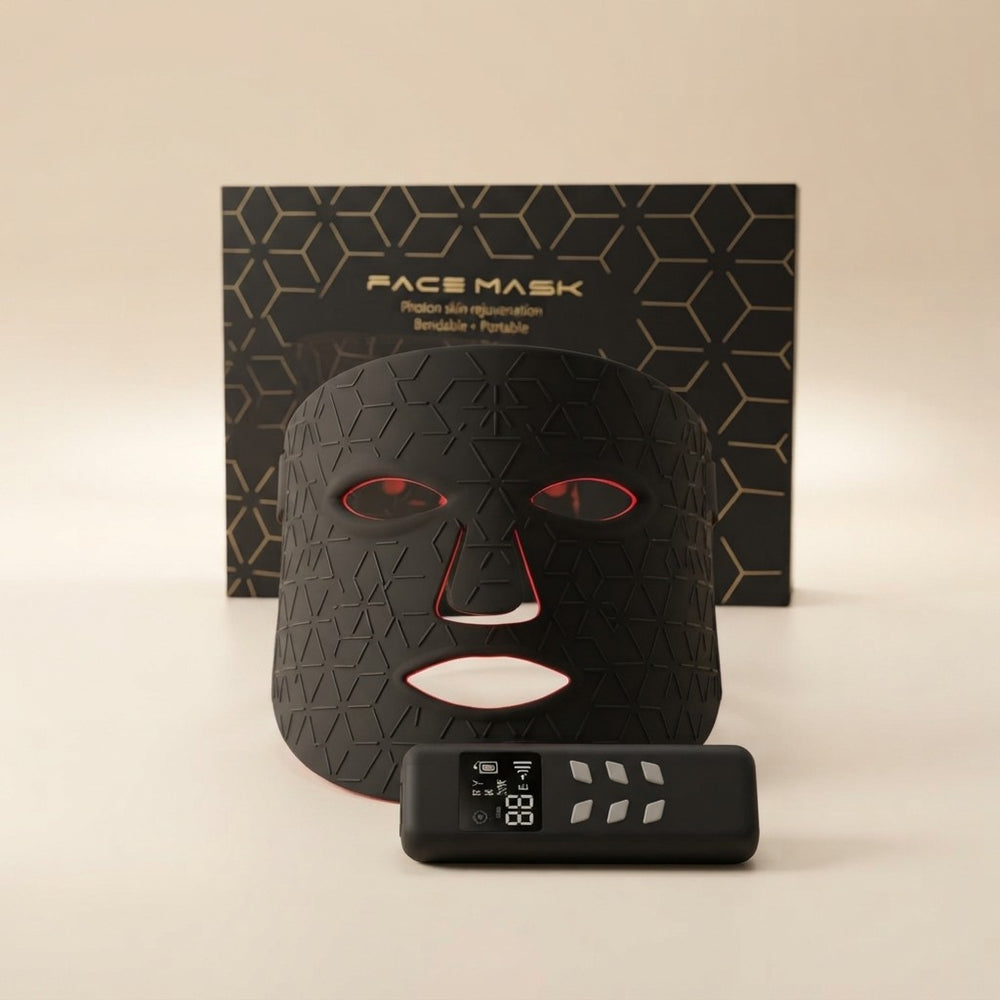 Portable LED Light Therapy Face Mask