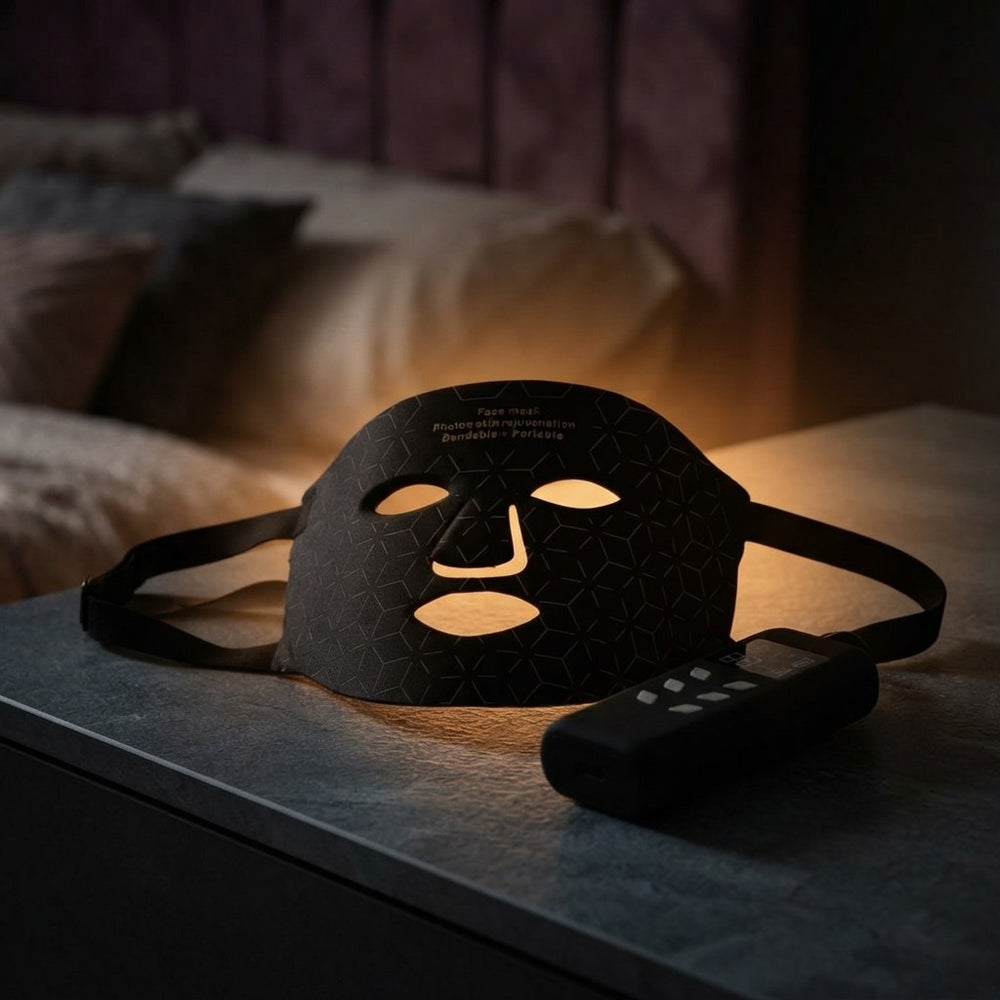 Portable LED Light Therapy Face Mask